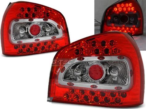 Paire De Feux Arri Re Audi A L Led Rouge Blanc