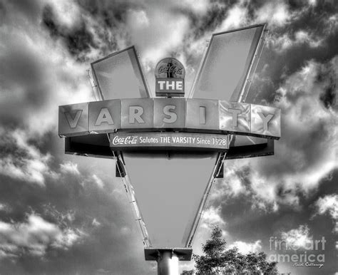 The Varsity Classic Atlanta Landmark Signage Art Photograph By Reid