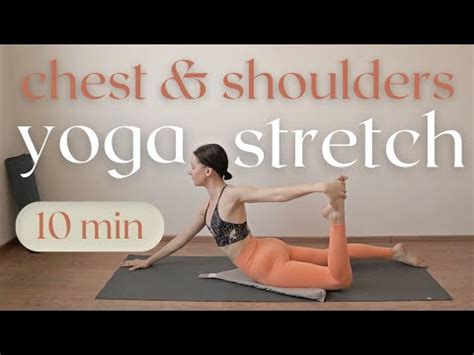 10MIN Yin Yoga Stretch For Shoulder Upper Back Pain Relief