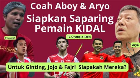 INILAH SPARING PARTNER UNTUK JOJO GINTING DAN FAJRI MENUJU OLYMPIC