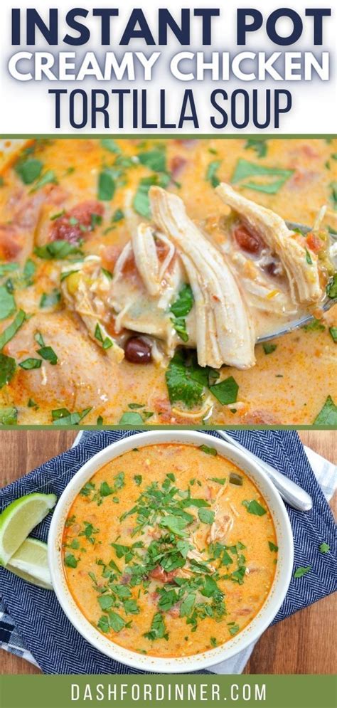 Instant Pot Chicken Tortilla Soup Artofit