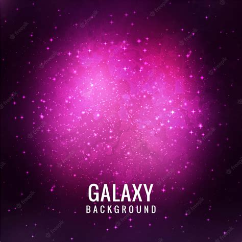 Premium Vector | Pink galaxy background design