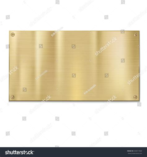 Shiny Brushed Metal Plate Screws Stainless Stock Illustration 509017069 Shutterstock