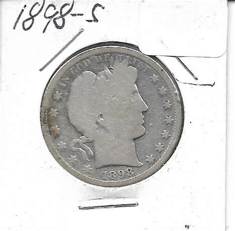 S San Francisco Mint Barber Half Dollar For Sale Buy Now