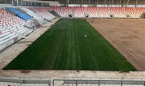 Yeni Karaman Stadyumu Nda Im Serimi Ba Lad Spor