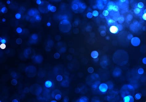 Premium Vector Blurred Bokeh Light On Dark Blue Background Abstract