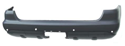 Rear Bumper For Mercedes Ml W163 2002 To 2005 With Holes Sensors Park