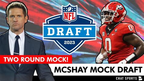 2023 Nfl Mock Draft From Espns Todd Mcshay 2nd Round Picks Ft