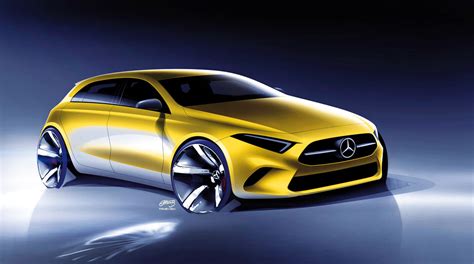 Mercedes Benz A Class Clear Forms And Sensual Surfaces Autoanddesign