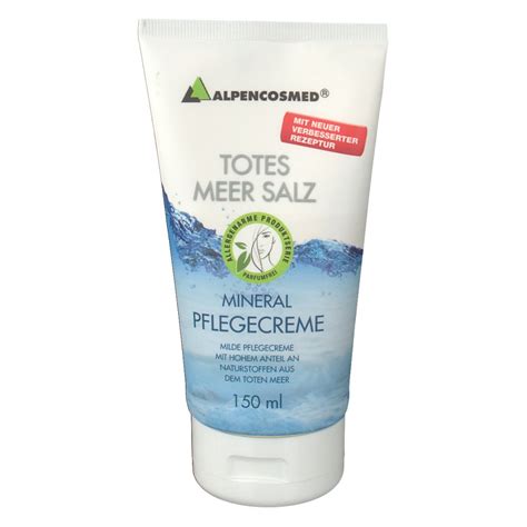 Alpencosmed Totes Meer Salz Pflegecreme Ohne Parabene Shop Apotheke