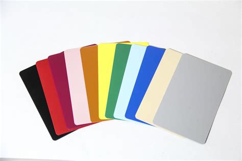 Colored Plastic Cards Plastic Printers