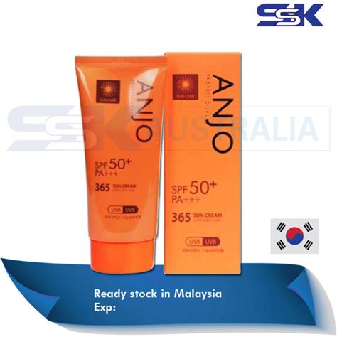 Anjo Professional 365 Sun Cream SPF50 PA 70g Lazada