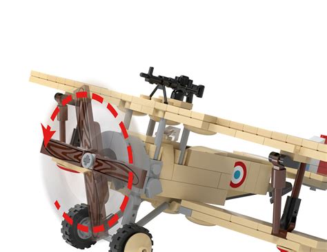 Nieuport 11 - WWI French Fighter Aircraft - Brickmania Toys