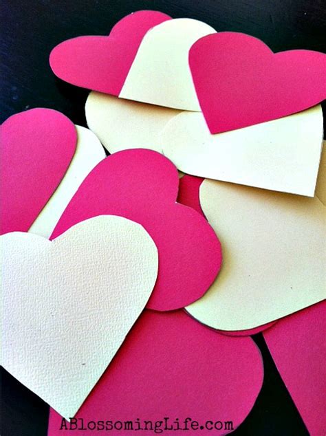 DIY Valentines Love Notes - A Blossoming Life