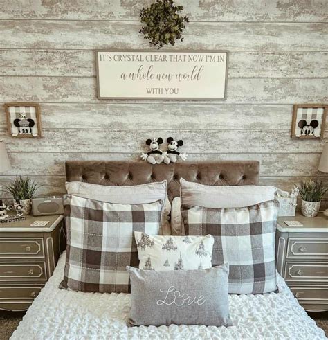 Bedroom With Rustic White Shiplap Wall Soul Lane