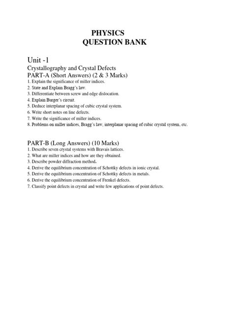 Physics Questions | PDF | Waves | Dielectric