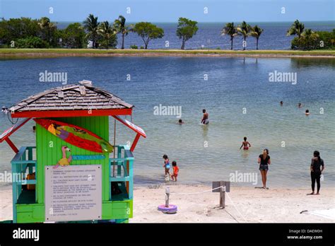 Miami Homestead Florida Homestead Bayfront Park Biscayne Bay Stock ...