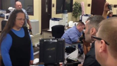 US Clerk Refusing Same Sex Marriage Licenses Divorced Three Times Attitude