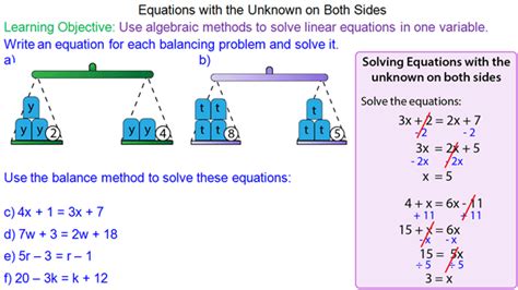 How To Solve Linear Equations With Brackets And Unknowns On Both Sides