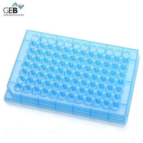 Geb Ul Blue Pre Sterilized U Shaped Bottom Round Well Cell Deep