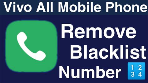 Vivo All Mobile Phone Remove Blacklist Number How To Remove