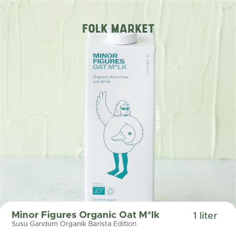 Jual Minor Figures Organic Oat Milk 1 Liter Susu Gandum Organik 1l Shopee Indonesia