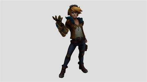 Ezreal League Of Legends Character Download Free 3d Model By Sirdjcat 411a990 Sketchfab