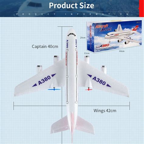 Airbus A G Channel Epp Foam Remote Control Airplane Plane Toy