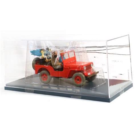 Tintin Modellbil R D Jeep Willys Tintinbutiken