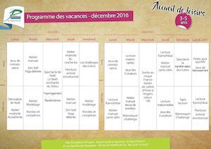 Calam O Planning Vacances Accueils Loisirs D C