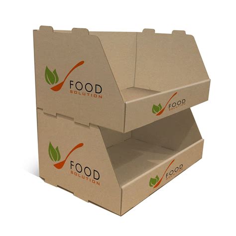 Caisse carton empilable En carton recyclé My Nature Box PLV et