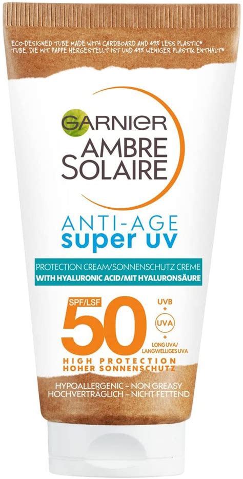 Garnier Ambre Solaire Anti Age Face Protection Cream Spf Super Uv