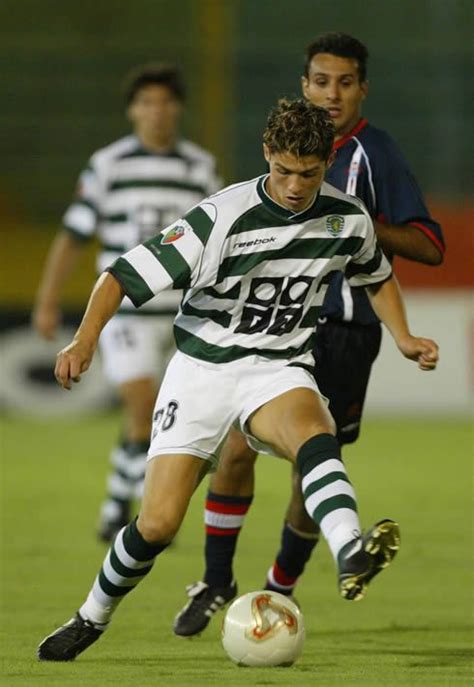 Cristiano Ronaldo In Sporting De Lisboa Cristiano Ronaldo Quotes