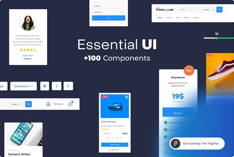 Essential Ui Figma Ui Kit Figma Community