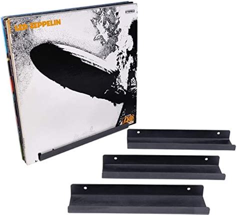 Metal Record Holder Shelf Set Pack Of