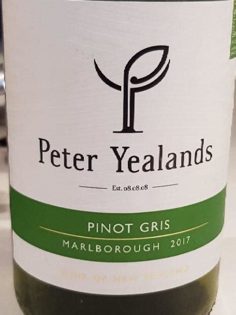 2011 Yealands Estate Pinot Gris Peter Yealands New Zealand South