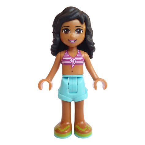 Lego Kate With Pink Bikini Top Minifigure Inventory Brick Owl Lego