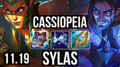 Cassiopeia Vs Sylas Mid Legendary Games M Mastery