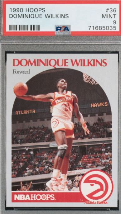 Most Valuable Dominique Wilkins Cards Midland Mint