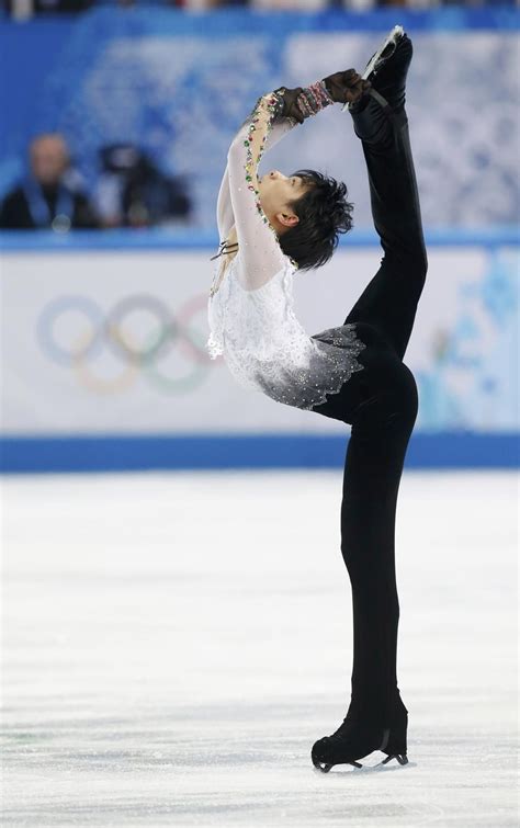 Winner Japan S Yuzuru Hanyu Competes During The Figure Skating Men S