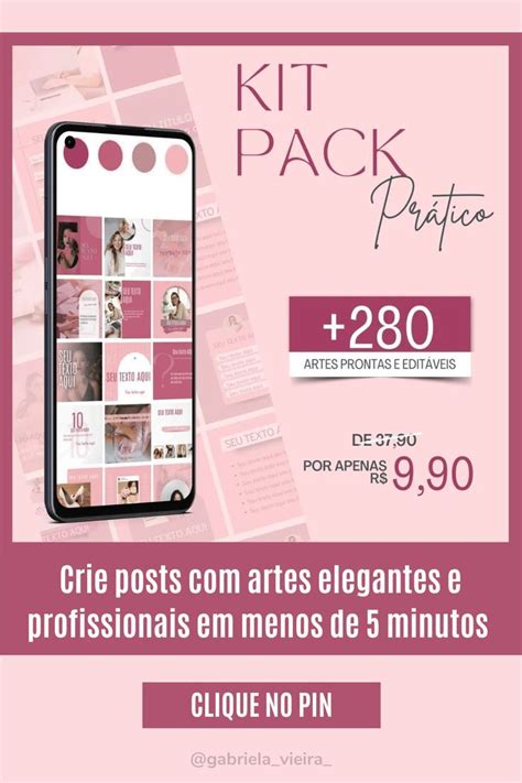 Pack Canva Prático Feed Organizado