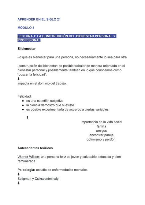 Aprender En El Siglo Modulo Y Aprender En El Siglo M Dulo