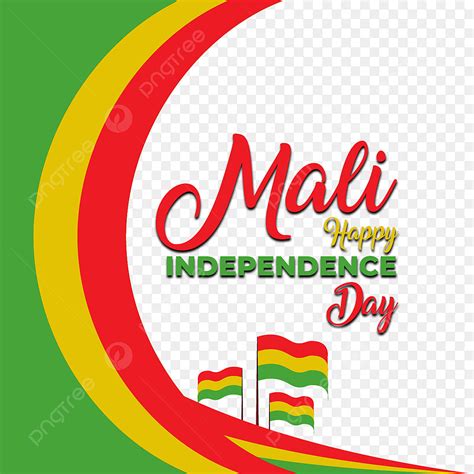 Joyeux Jour De Lindépendance Mali Png Fête De Lindépendance Du Mali