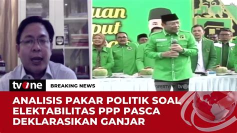 Setelah PPP Usung Ganjar Pakar Politik Apakah PPP Akan Menawarkan