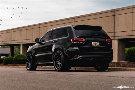 Jeep Grand Cherokee Srt Black Avant Garde M652 Wheel Front