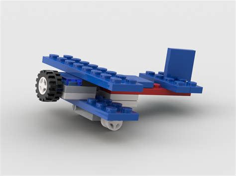 LEGO MOC 30510 - Biplane by ChiLegGodt | Rebrickable - Build with LEGO