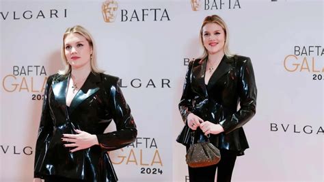 Saltburn Director Emerald Fennell Shines At Pre Bafta Gala Latex247