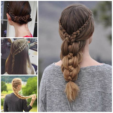 Cute Lace Braids Hairstyles For Girls Hairstyles Galaxy