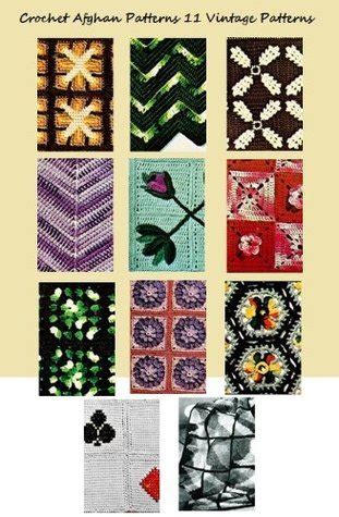 Crochet Afghan Patterns 11 Vintage Afghans to Crochet Patterns by Craftdrawer Craft Patterns ...