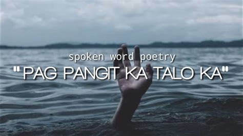 Tagalogspoken Word Poetrypag Pangit Ka Talo Kamasakit Na Realidad😔